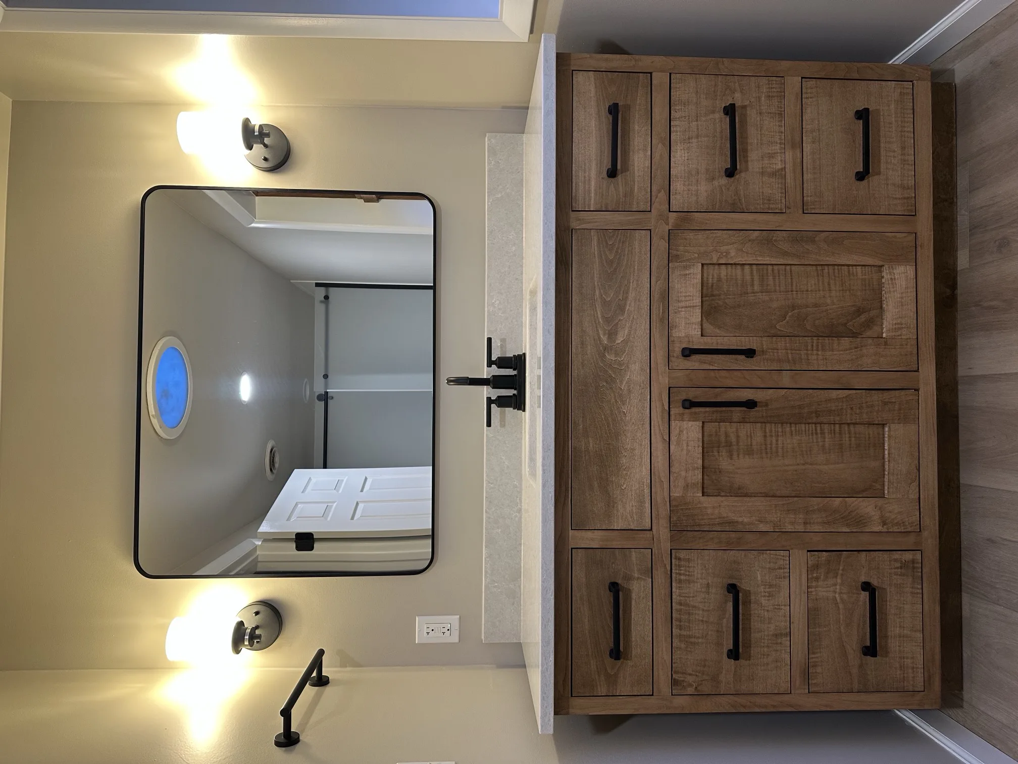 Custom bathroom vanity