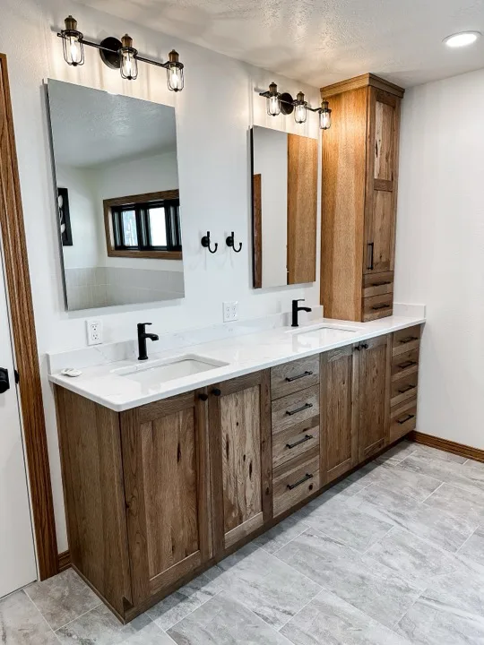 Bathroom renovation in Great Falls