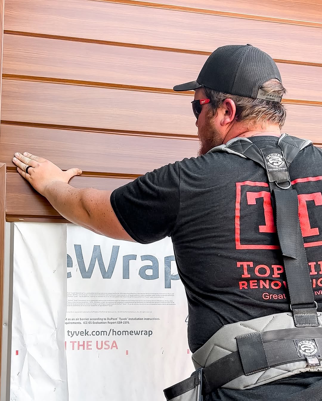 Installing siding
